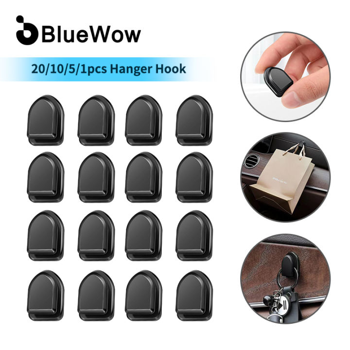 BlueWow 20/10/5pcs Holder Hanger Hook Organizer Holder Clip for