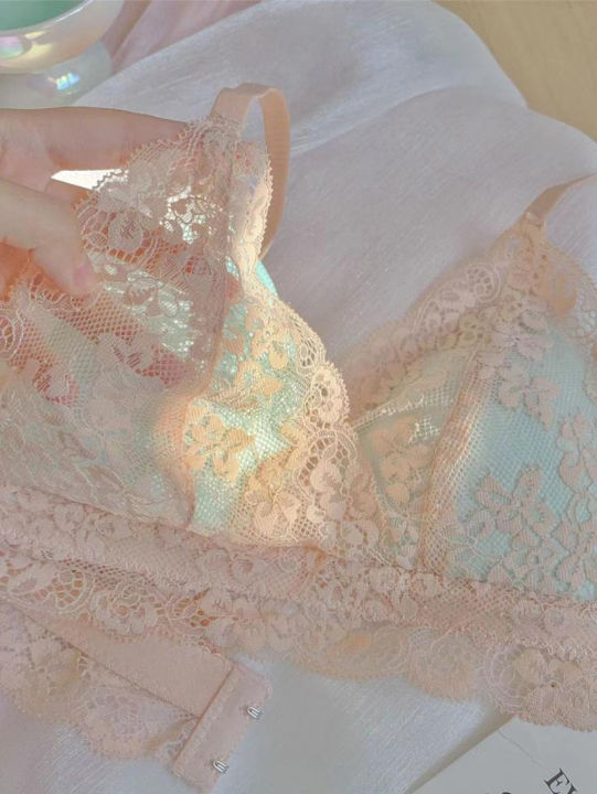 Women's%20Japanese%20bra%20with%20no%20steel%20ring,%20lace%20lace%20and%20lace,%20thin%20and%20sexy%20collection,%20small%20chest%20special%20triangular%20cup%20bra%20-%20Image%205