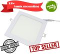 Led panel light 12w  ceiling  light sunk mounting light recessed square. 
