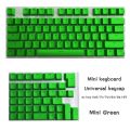 118 Keys PBT OEM Keycaps Gaming Mechanical ISO Layout 61/64/68/71/82/84 Keys Keyboard Transparent Backlit Keycaps. 