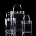 【ALLGOOD】sanhe Ready Stock Clear PVC Transparent Shopping Bag Shoulder Handbag Women Tote Travel Bags Bags for women on sale. 