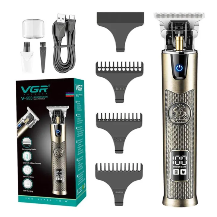 VGR%20Rechargeable%20Professional%20Hair%20Clipper%20and%20Trimmer%20LED%20Display%20150%20Min%20Runtime%204%20Length%20-%20Image%205