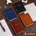 Cute Design Vintage Notebook Lightweight Hard Cover A6 A7 Size Pocket Notebook Hot Printed Compact Size Pu Leather Notebook. 