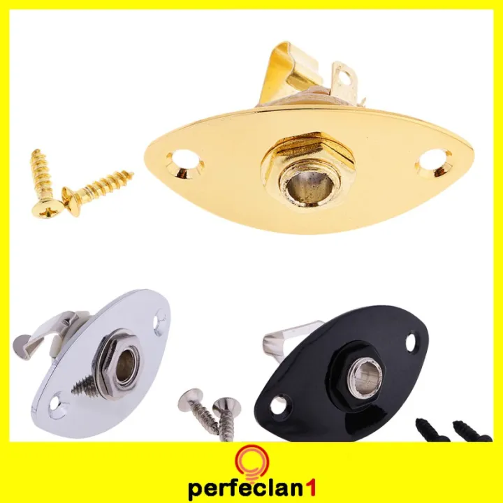 3Pcs%20Guitar%20Oval%20Style%20Jack%20Plate%20&%201/4%5C"%20Input%20Socket%20with%20-%20Image%207