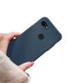 Quiberk for Google Pixel 3 XL Shockproof Anti-Slip Soft TPU Sandstone Matte Back Case Cover. 