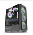 Armaggeddon White Tritron PRO 100 Desktop PC Casing with Build-In 4 ARGB Fan. 