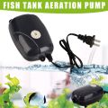 RS-290 3W Oxygenating Pump Aquarium Air Pump Efficient Filter Material Box Mini Fish Tank Equipment Ultra Silent Accessories. 