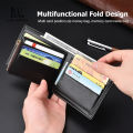 LouisWill PU Leather Fashion Wallets for Men. 