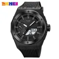 SKMEI Men Electronic Watch Dual Display Watch 50m Waterproof Multifunctional Watch Fashion Business Style For Men 2103. 