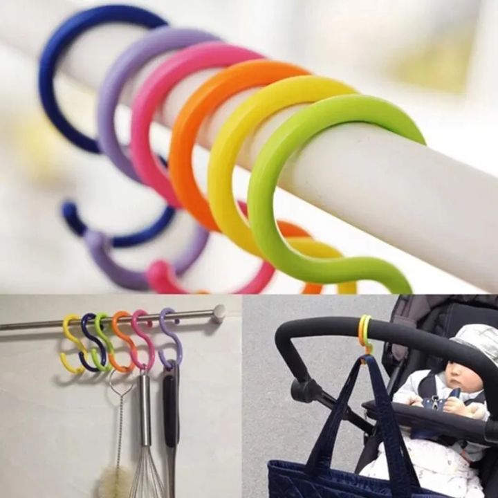 3pcs%20S%20Hooks%20Hanging%20Mini%20Plastic%20White%20S%20Shaped%20Utensils%20Clothes%20Towel%20Spoon%20Hangers%20Racks%20Hooks%20-%20Image%204