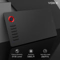 (VEIKK Official store) VEIKK A15PRO Graphics Drawing Tablet 8192 Pressure Sensitivity 10 x 6 inch Large work area Digital Drawing Pad with Passive Stylus 12 Hotkeys with a Scoll Wheel 4 color to choose. 