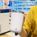 Electric Mixing Cup 350ML Magnetic Stirring Cup Self Stirring - White. 