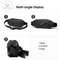 Vocoal Sport Waist Pouch Bag Men Cross Body Bag Zipper Chest Bags Women Phone Waist High Capacity Bag Water Resistant Adjustable Waist Pack for Travel Outdoor. 