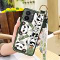 panda Waterproof Phone Case For Nokia HMD Fusion Durable Wrist Strap protective Anti-dust Fashion Design Dirt-resistant. 