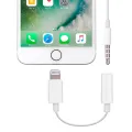 Lightning port to 3.5mm aux Headphone Jack Adapter iPhone 7,7+8,8,X,XS MAX 3.5 mm. 