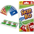 UNO Skip Bo Card Game - Family Card Game Skipping Bo. 