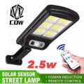 Waterproof Outdoor USB Rechargeable Solar Street Light OSL LED Parking Lot Lighting Dusk to Dawn with Remote Control. 