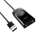 UGREEN 40964 USB EXTERNAL STEREO SOUND ADAPTER. 