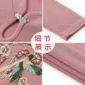 Mother-in-Law Wedding Clothes Mom Spring Clothes High-End Dress Female Summer Middle-Aged and Elderly Temperament Long Dress Western Style Two-Piece Suit. 