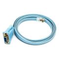 2X RJ45 Network Cable Serial Cable Rj45 to DB9 and RS232 to USB (2 in 1) CAT5 Ethernet Adapter LAN Console Cable. 