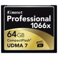 Kimsnot Professional CF Card 64GB 128GB 32GB 256GB Memory Card Compact Flash Cards Compactflash 1066x UDMA7 High Speed 160mb/s. 