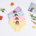 Pack of 4 - Assorted Panties for Children Elastic Kids Girl Briefs Brand New Underpants for Kid. 