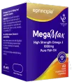 Principle MegaMax Omega-3 1000mg HIGH STRENGTH FISH OIL Capsule 60s. 