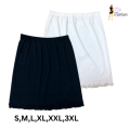 Velona Underskirt White Black S M L XL Comfortable Breathable Skirt. 