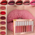 CAKAILA 10pcs/set Lip Gloss Matte Velvet Lipstick Waterproof Long-lasting Liquid Lipstick Women Moist Lip Tint. 