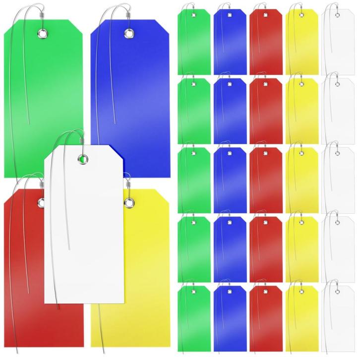Plastic Shipping Tags Easy To Use Writable Blank Luggage Tags ...
