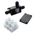 Outdoor Junction Box Waterproof IP66 Electrical Cable Connector Case 2 3 Way. 