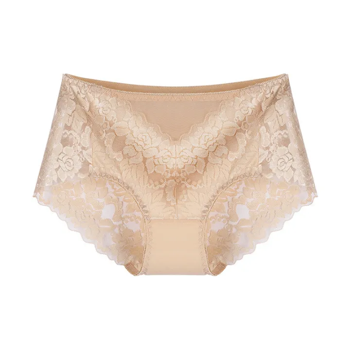 Seamless%20Panties%20Women%20Lace%20Mid%20Waist%20Underwear%20Female%20Woman%20Soft%20Silk%20Panti%20Briefs%20Big%20Plus%20Size%20XXXL%20Woman%20Bragas%20Panty%20Femme%20-%20Image%205