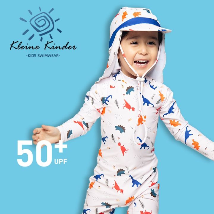 UV%20One%20Piece%20with%20Cap%20Children's%20Swimwear%20Shark%20Long%20Sleeve%20Bathing%20Suit%20Baby%20Toddler%20Beachwear%20Kids%20-%20Image%205
