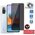 Privacy Tempered Glass for Xiaomi Redmi Note 11 10 Pro 9S 9 9T Plus 8 7 10S 11S 9A 9C 8A 7A 10A 10C 5G Anti Spy Screen Protector. 