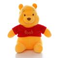 25cm Disney Winnie The Pooh Plush Toys Kawaii Anime Elf Stuffed Doll Cartoon Cute Pooh Bear Plush Doll Birthday Gift for Girls. 