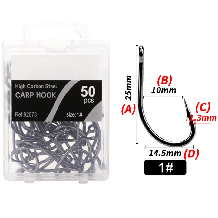 Poplikdfr%2050pcs%20Fishing%20Hooks%20Beak%20Offset%20Circle%20Hook%20High%20Carbon%20Steel%20Barbed%20Long%20Shank%20Hooks%20With%20Box%20Package%20For%20CARP%20Saltwater%20Freshwater%20-%20Image%203