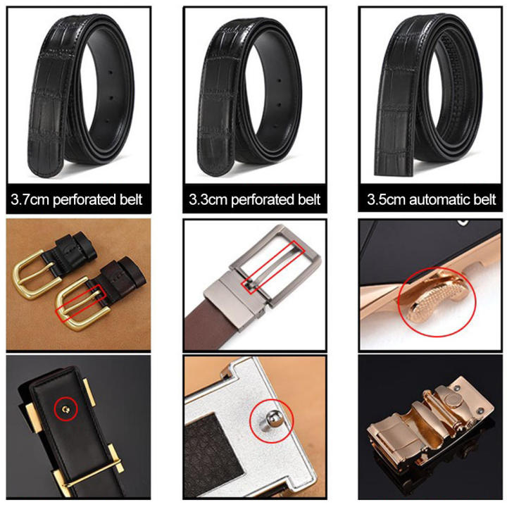 Jeans%20Accessories%20Belt%20Buckle%20Versatile%20Groove%20Head%20Headless%20Leather%20Belt%20Black%20Belt%20Pin%20Buckle%20Crocodile%20Pattern%20for%20Office%20Wear%20Business%20Professionals%20Formal%20Occasions%20Casual%20Outfits%20Fashion%20-%20Image%209