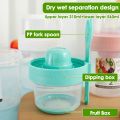 Portable Salad Cup Breakfast Oatmeal Cereal Nut Yogurt Cups Seal Container Set with Fork School Lunch Box Food Storage Bento Box. 