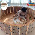 Foldable Play Pool Fences Outdoors Kiddie Pool. 