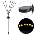 Outdoor Waterproof Led Garden Lawn Lamp/Solar Garden Lights-Firefly Lights /Swaying and Wind Dance Solar Lights /Waterproof Solar Outdoor Lights Decoration for Yard Patio Pathway. 