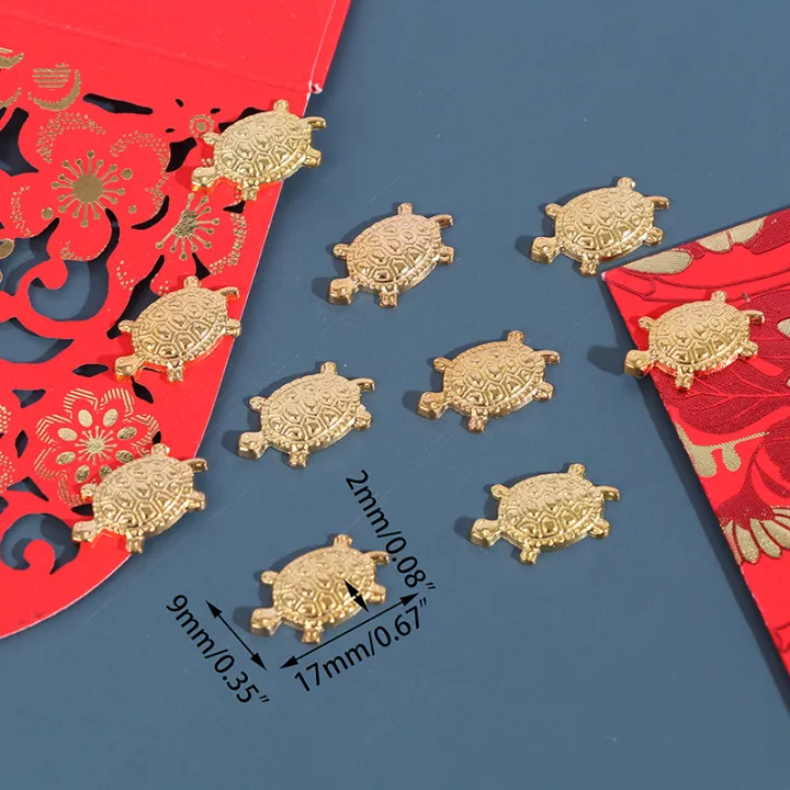 10Pcs%20FengShui%20Golden%20Money%20Turtle%20Japanese%20Lucky%20Tortoise%20for%20Fortune%20Wealth%20ZHANGNA%20-%20Image%204