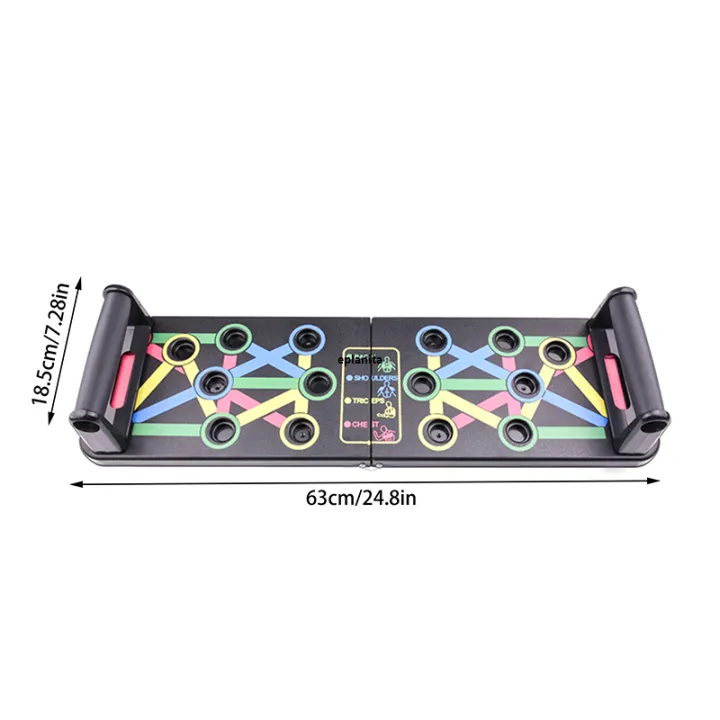 Abs Muscle Rack 14 In 1 Push-Up Rack Board Training Sport Workout Fitness Gym Equipment ...