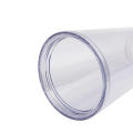 16oz Double Layer Plastic Straw Cup Borderless Creative Portable Carrying Cup. 