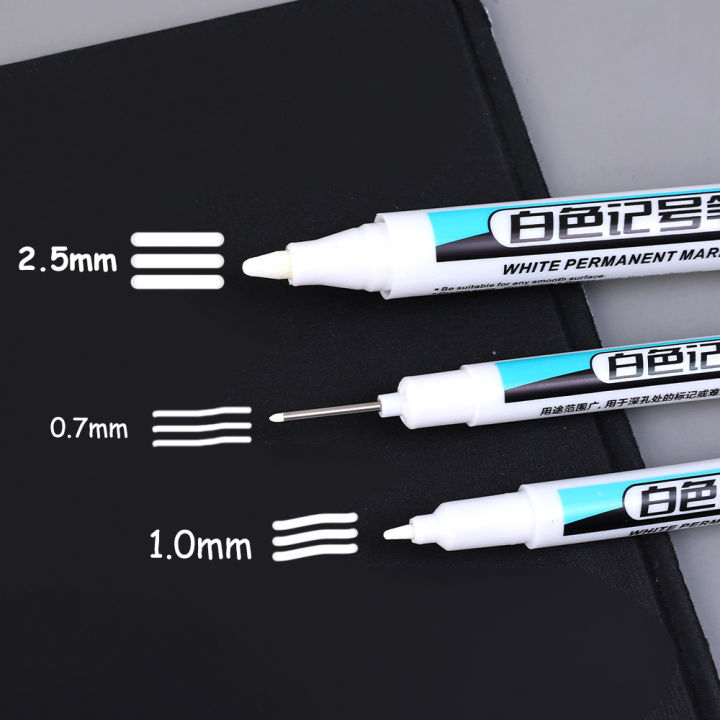 Waterproof%20Oil%20Based%20White%20Permanent%20Markers%20Permanent%20Marker%20Pens%20Environmental%20White%20Marker%20Pen%20for%20Wood%20Rock%20Plastic%20Leather%20-%20Image%203