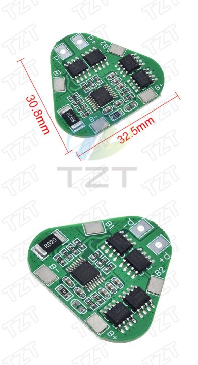 3S 12V 18650 Lithium Battery Protection Board 11.1V 12.6V overcharge over-discharge protect 8A 3 Cell Pack Li-ion BMS PCM PCB