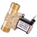 1/2 inch Ac 220V Normally Closed Brass Electric Solenoid Magnetic Valve for Water Control Chemical Liquid Industry Pumps. 