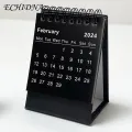 2024 Desk Calendar 2024 Mini Desk Calendar Portable Monthly Planner for Home Office School Portable Desk Calendar. 