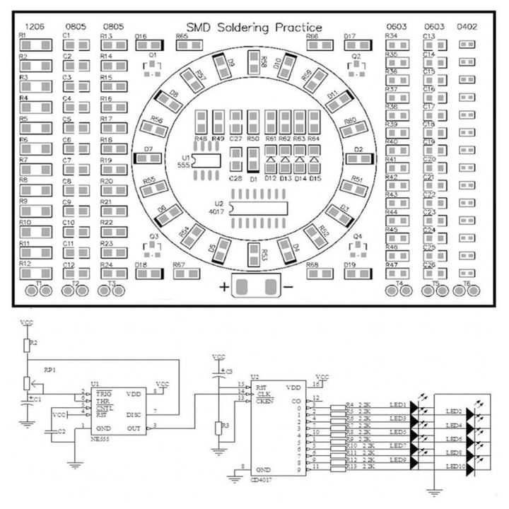 Soldering%20Practice%20Three-Piece%20Set%20SMD%20Circuit%20Board%20LED%20Electronic%20SMT%20Component%20DIY%20Kit%20Project%20Tools%20Basic%20Soldering%20Kit%20-%20Image%202