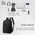 LouisWill Men Lap-top Backpack Waterproof Travel Backpack Bag College Backpack Shoulder Bag School Bag with USB Charging Port. 