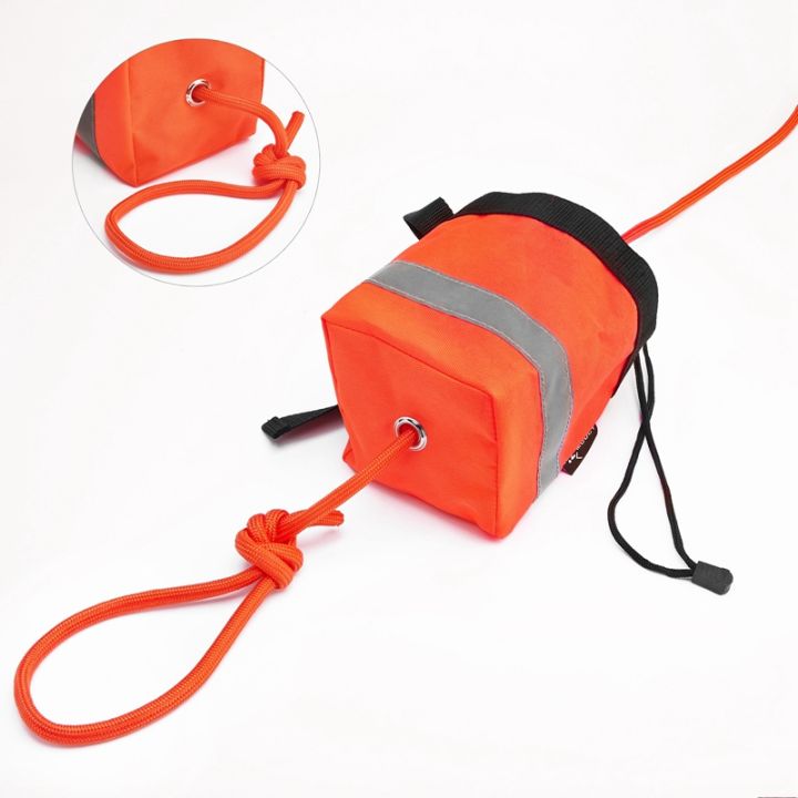 Moocy Water Rescue Throw Bag Throw Weight and Line Kit for Kayaking and ...